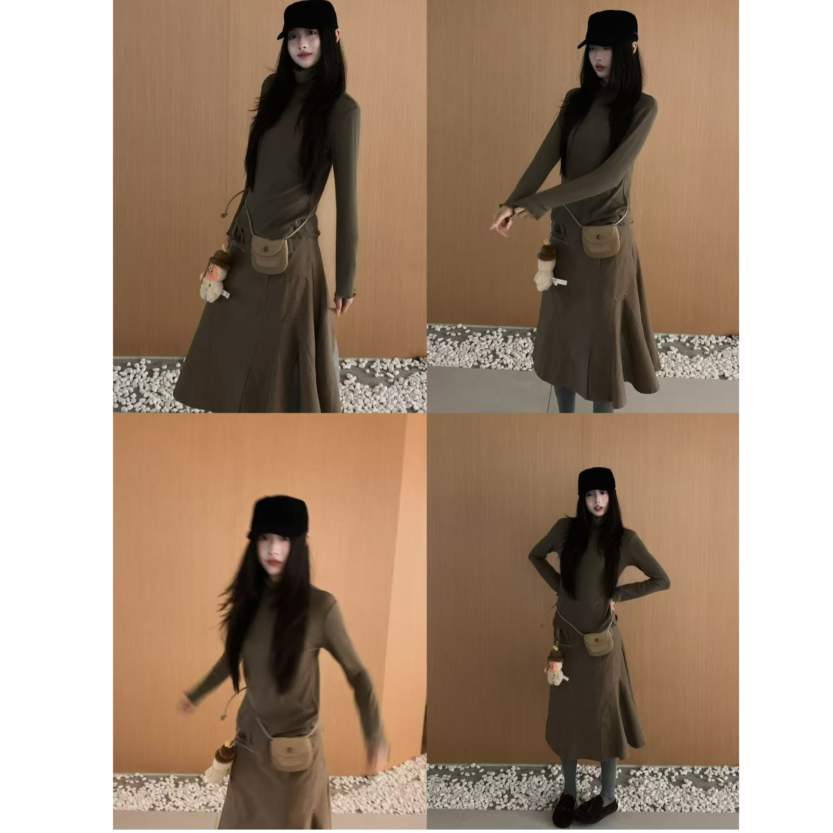 十三行白白家-多色必入～秋冬打底增添叠穿效果木耳边打底#22980