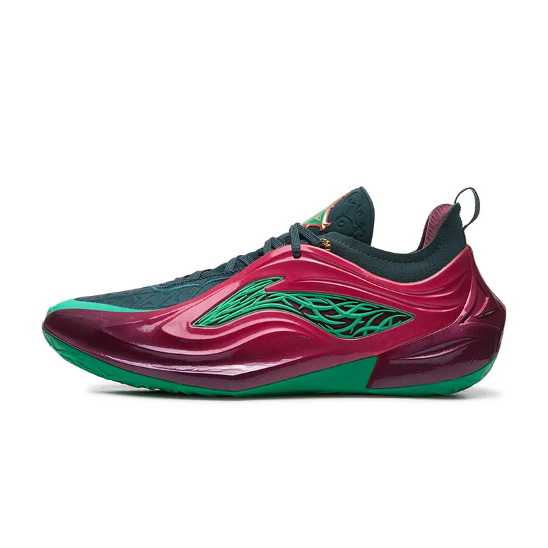 LI-NING/李宁JB4 吉米巴特勒 红影黑骑低帮篮球鞋男 ABAV089-2 26