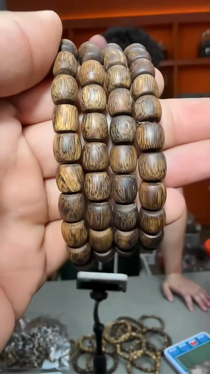 沉香手串137号沉水文莱10g多样性发一