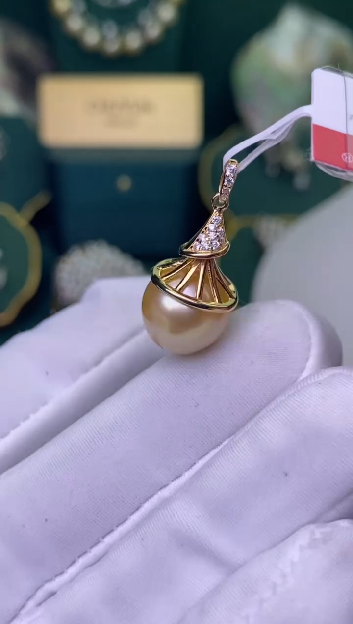 【闪购商品】海水珍珠颈饰银S925镶嵌12