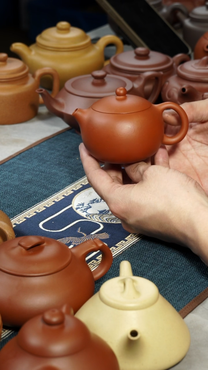 【闪购商品】紫砂茶壶朱泥西施茶壶茶壶