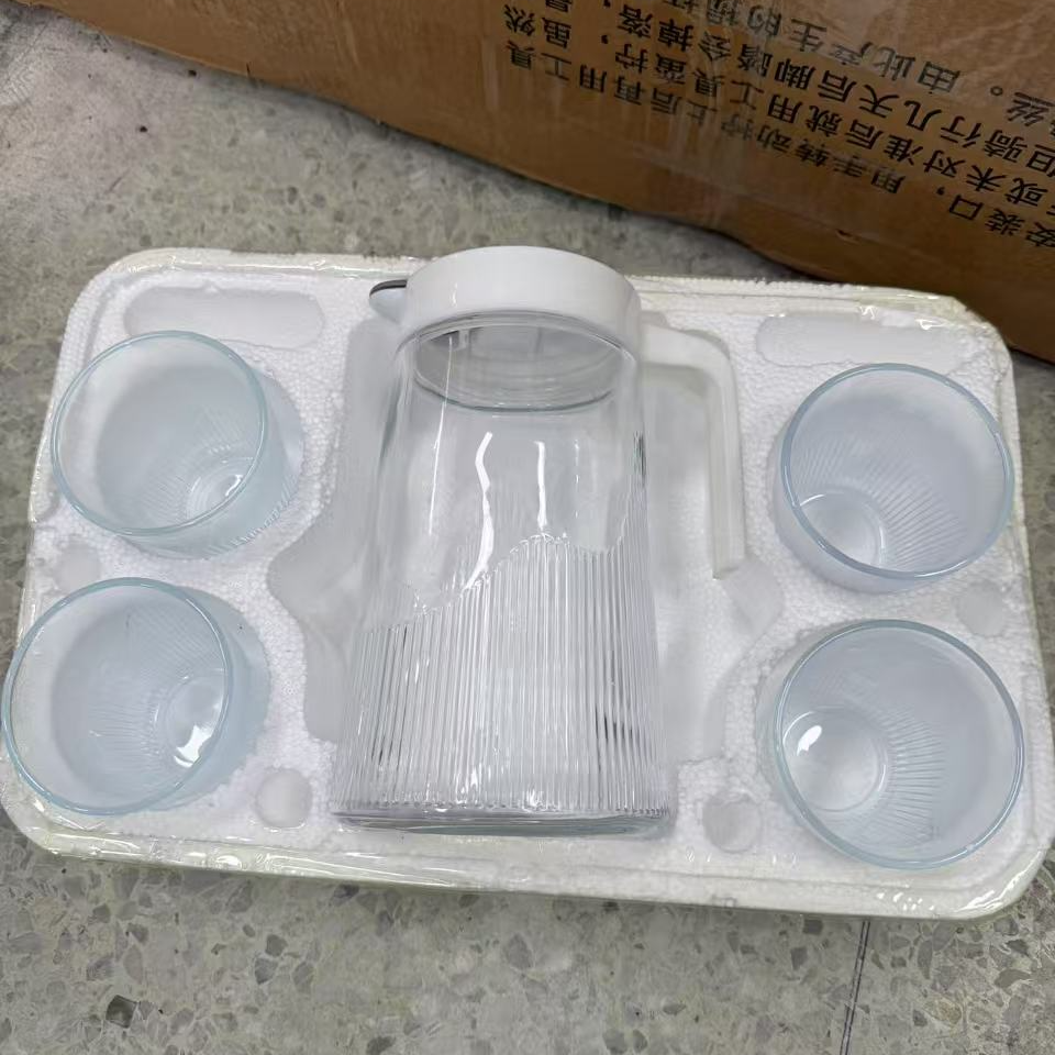 家用冷水壶套装1壶4杯