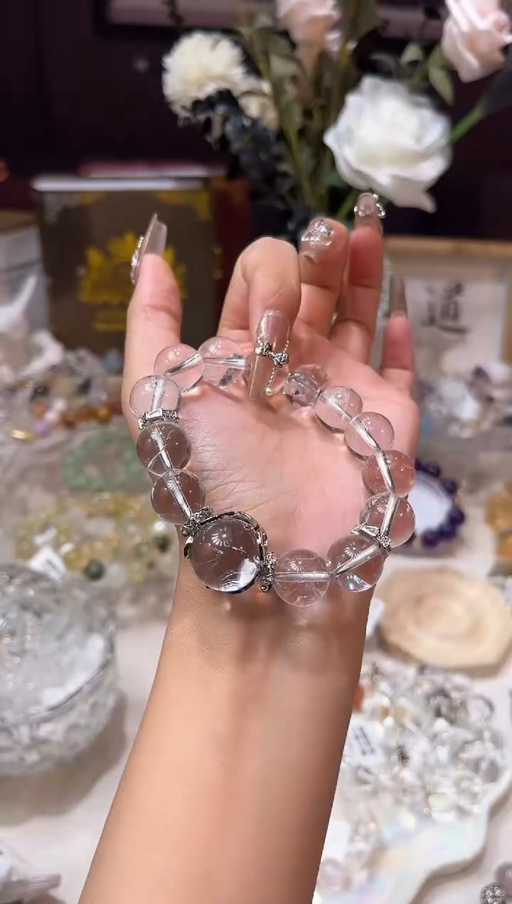 【闪购商品】水晶手链未镶嵌多样性发货发其一颜色微差【拍两单】