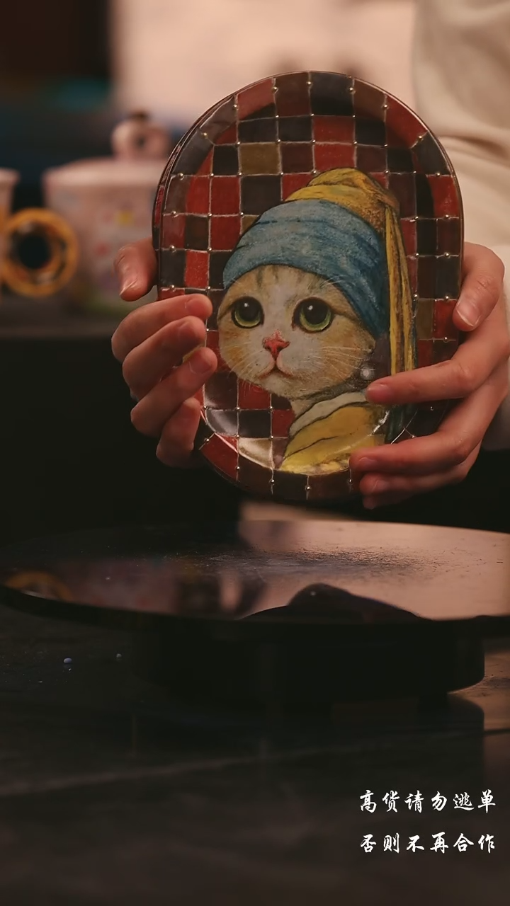 陶瓷随机一个可爱设计师款陶瓷 