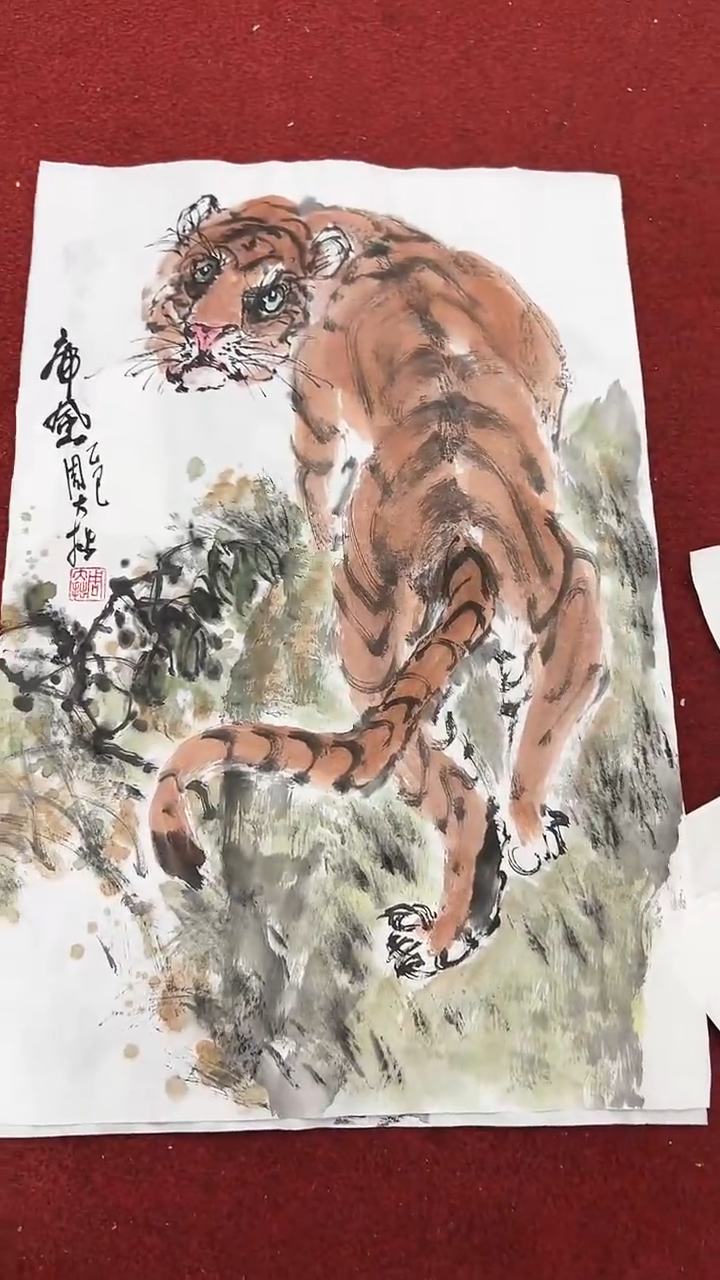 国画周大拙/国画/画心