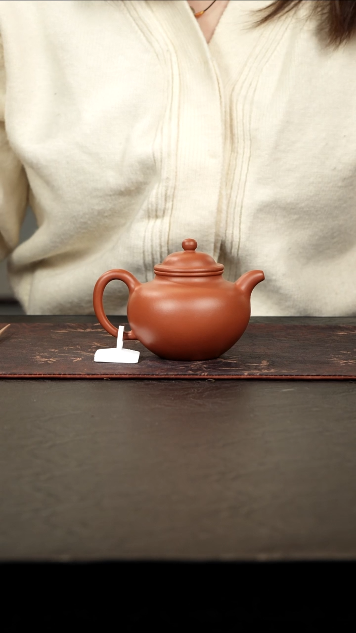 茶壶紫砂朱泥掇球200cc