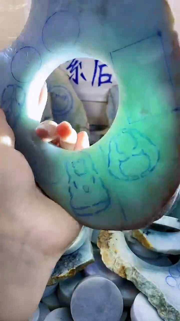 裸石翡翠用****4纯天然A货翡翠100