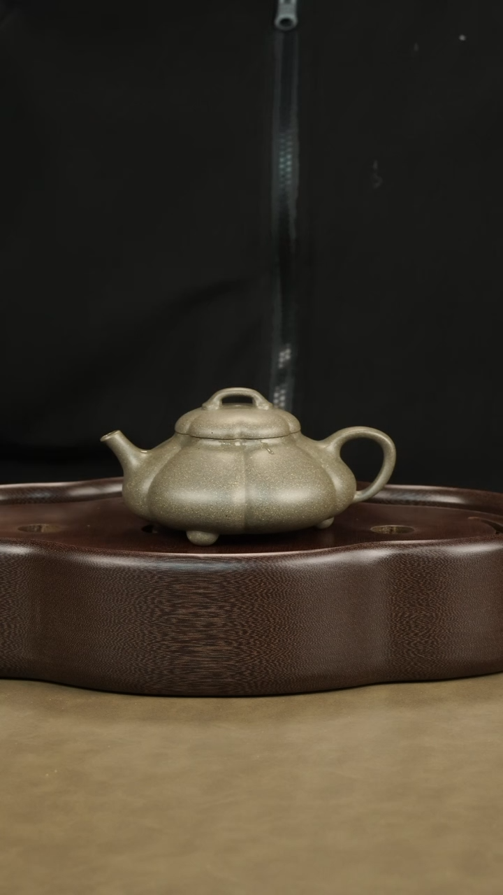 【闪购商品】紫砂茶壶大茗茶器锦纹饮瓢180cc