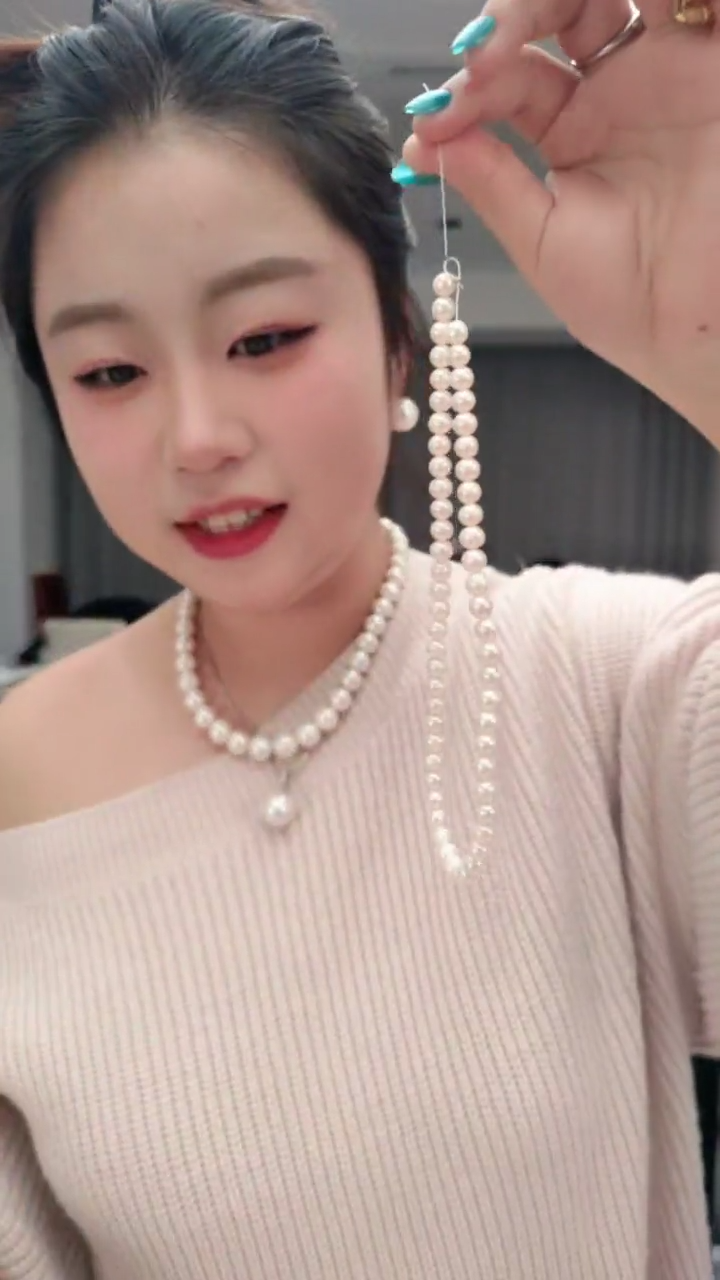 颈饰未镶嵌淡水珍珠1208珍珠项链