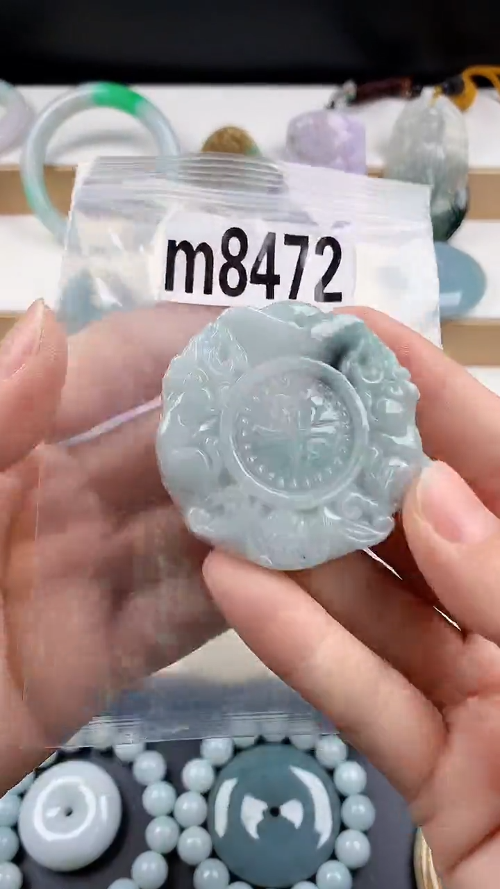 颈饰未镶嵌翡翠天然翡翠吊坠挂件