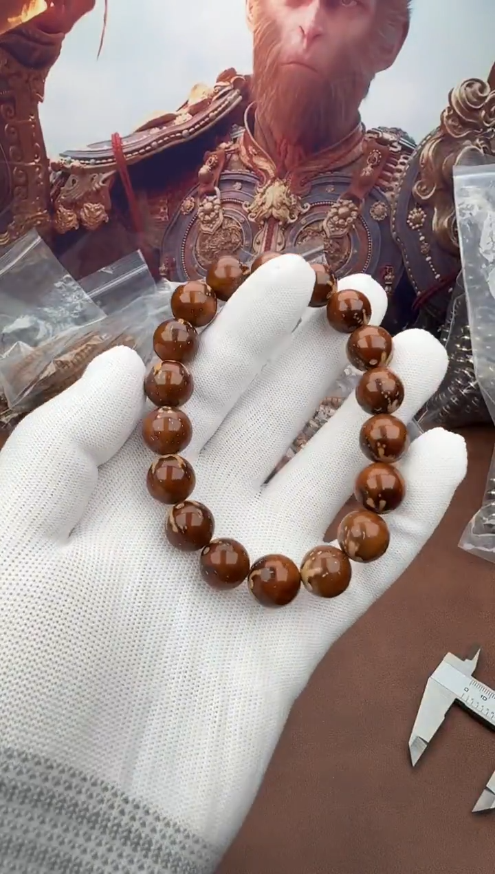 手串紫金鼠4号光珠