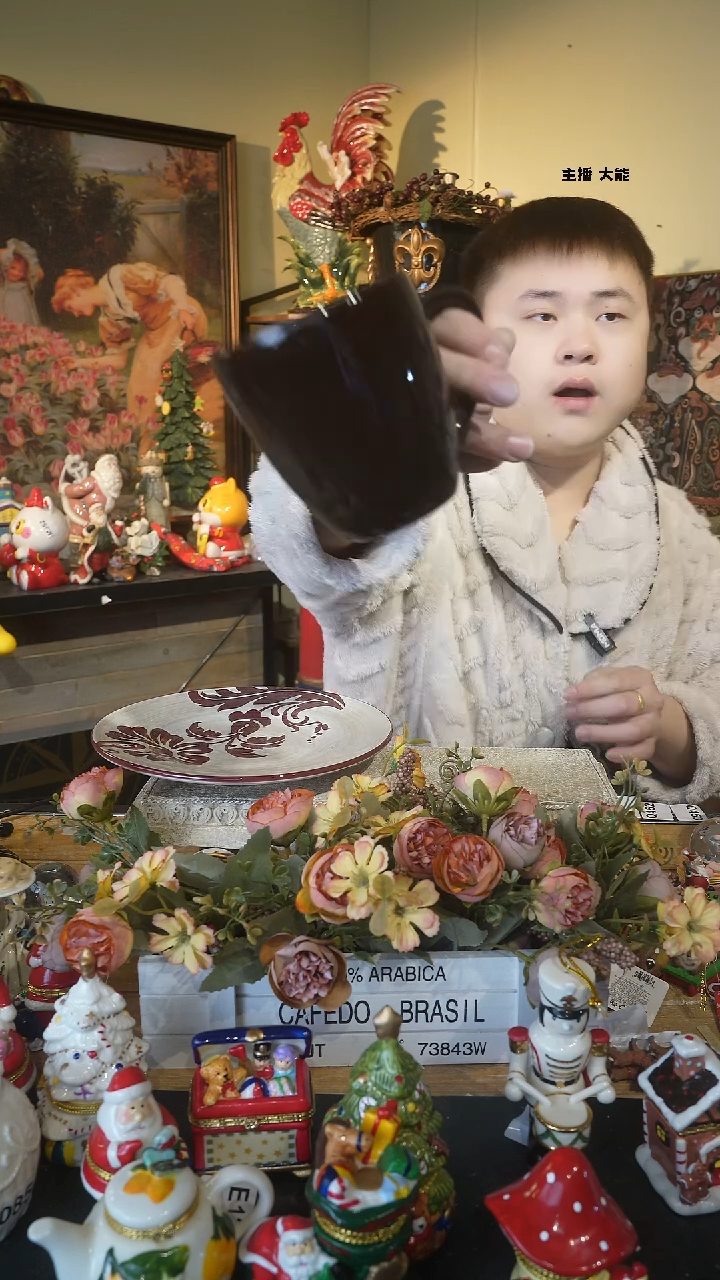 【闪购商品】451默认微瑕高端树脂陶瓷摆件Q