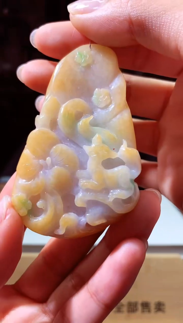 【闪购商品】定制翡翠未镶嵌L-@@YDWXJ21400024