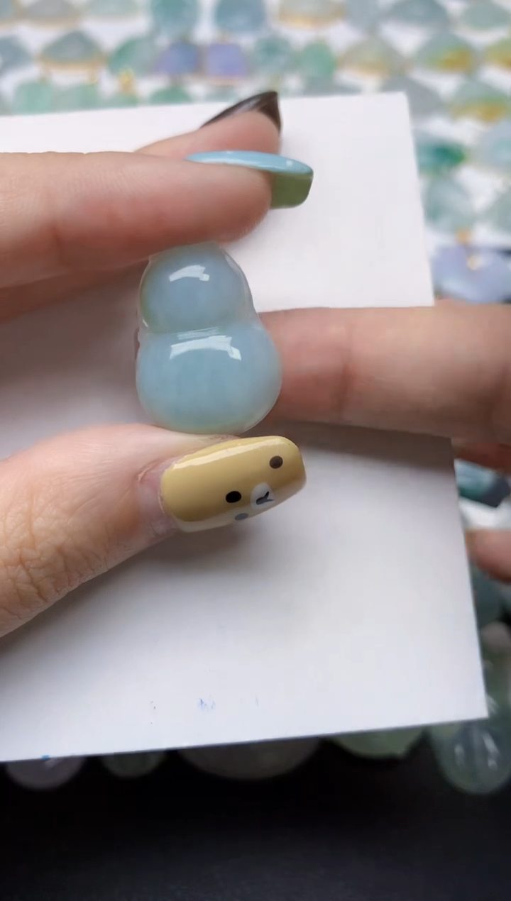 翡翠未镶嵌颈饰天然翡翠A货