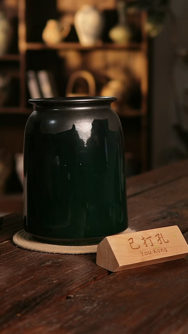 摆件12-435微瑕高度28口径15已打孔误差2