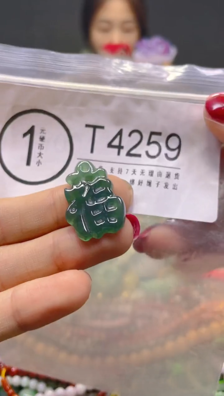 颈饰未镶嵌翡翠/T/翡翠A货，一件也是批发价