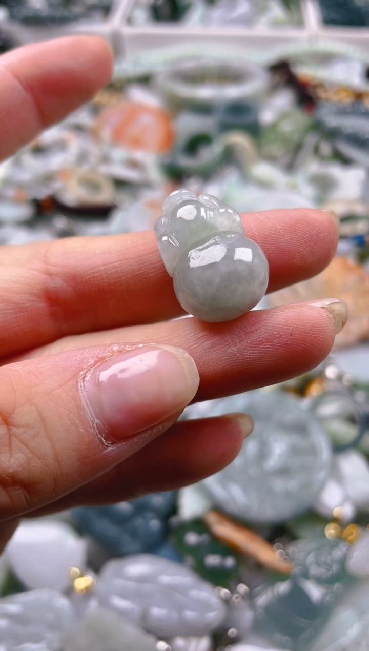 【闪购商品】翡翠颈饰未镶嵌/L/翡翠A货一图一物