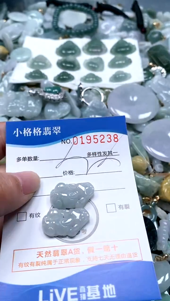 【闪购商品】翡翠颈饰未镶嵌闪购商品0195238