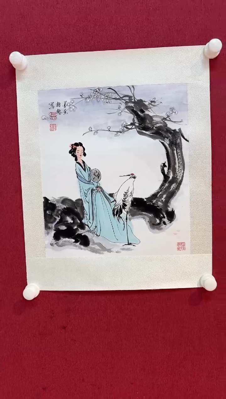 国画 悲鸿艺术/那墨香格格/国画