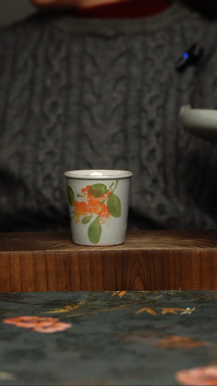 瓷片釉下彩手工手绘同款陶器