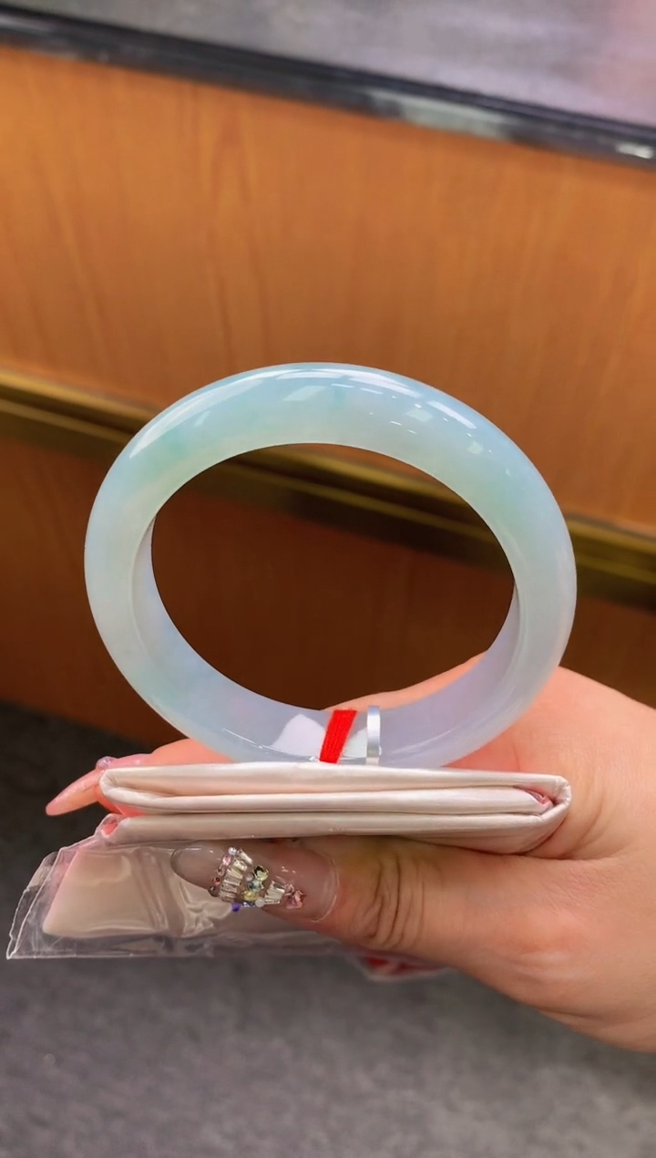 未镶嵌手镯翡翠-F86-正圈57.4