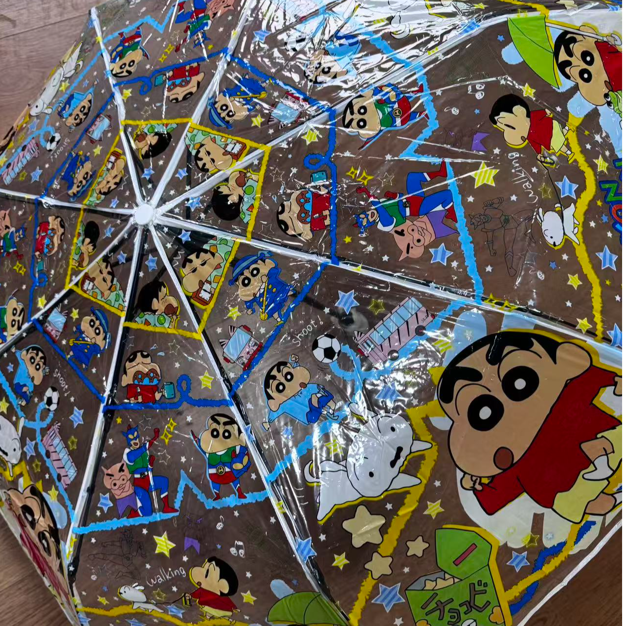 儿童卡通印花透明伞（自动）