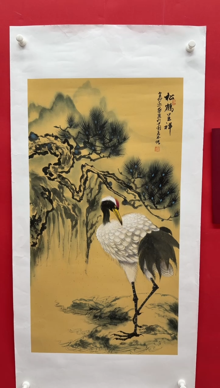 国画画家陆远华纯手绘原作