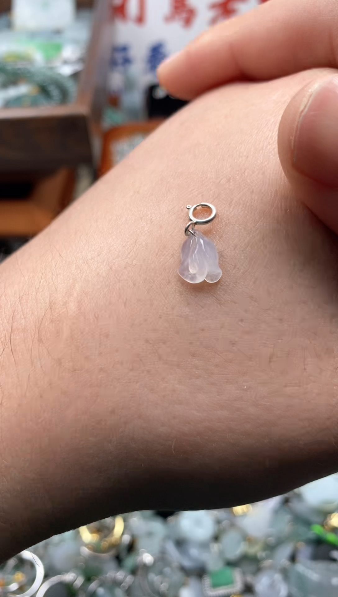 【闪购商品】翡翠颈饰未镶嵌哥哥