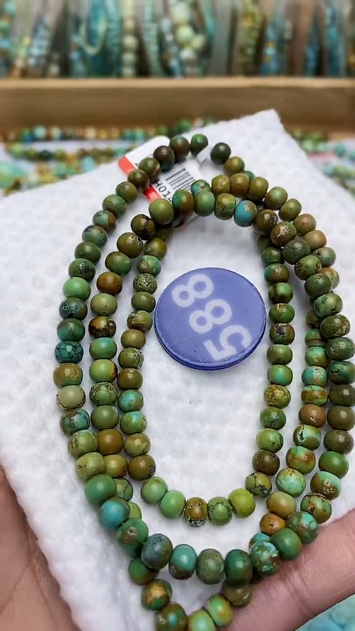 【闪购商品】绿松石项链未镶嵌588