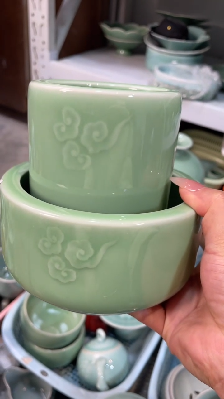 【闪购商品】特价福利 微瑕 慧仙青瓷