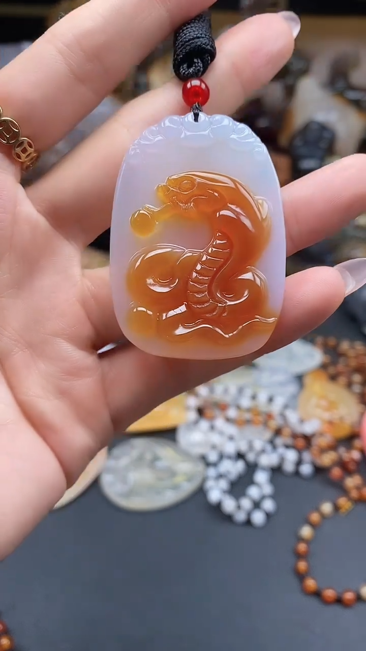 【闪购商品】玛瑙/玉髓颈饰未镶嵌dd