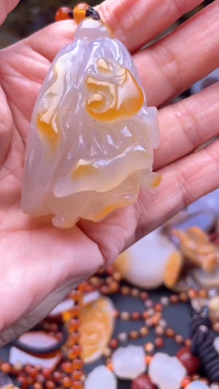 【闪购商品】玛瑙/玉髓颈饰未镶嵌AA