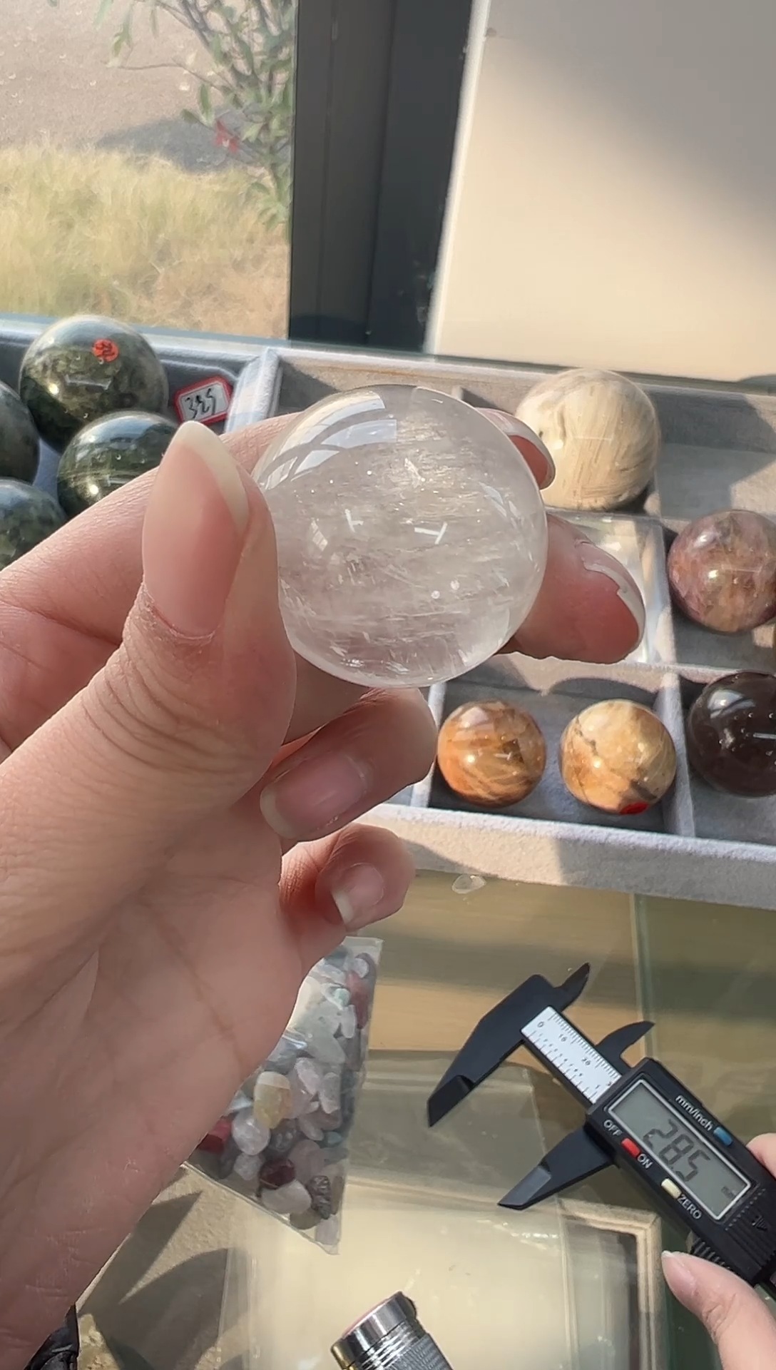 未镶嵌珠宝半成品水晶 S726 