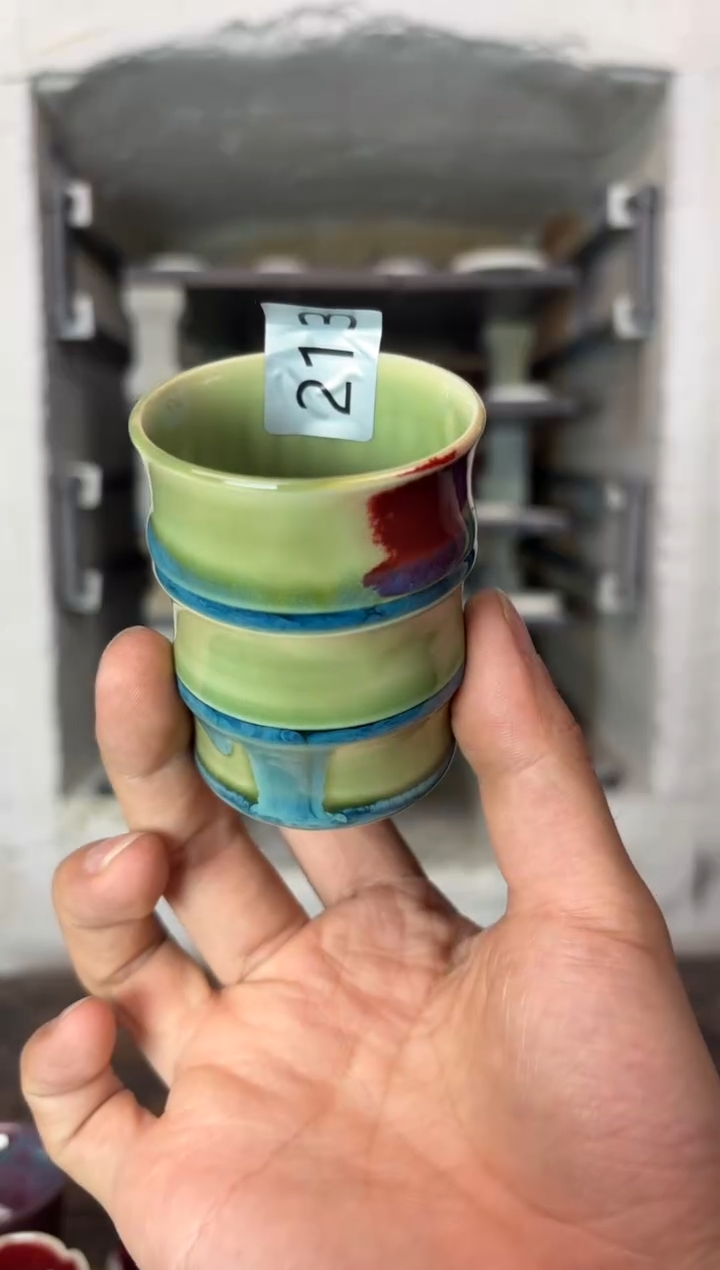 【闪购商品】摆件钧瓷窑变精品茶器