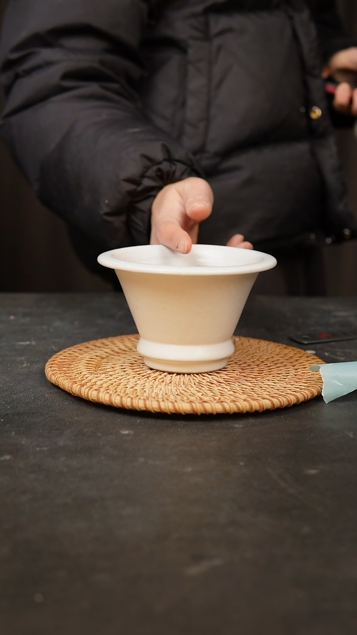 【闪购商品】瓷片景德镇手工花盆