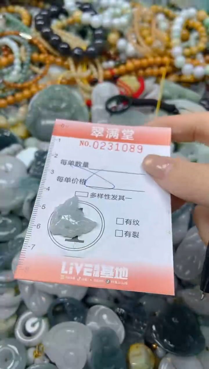 颈饰未镶嵌翡翠闪购0231089