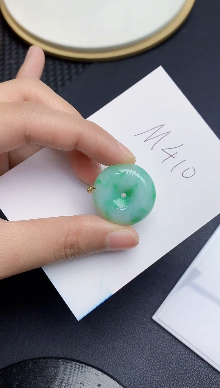 【闪购商品】翡翠颈饰18K金镶嵌000000000