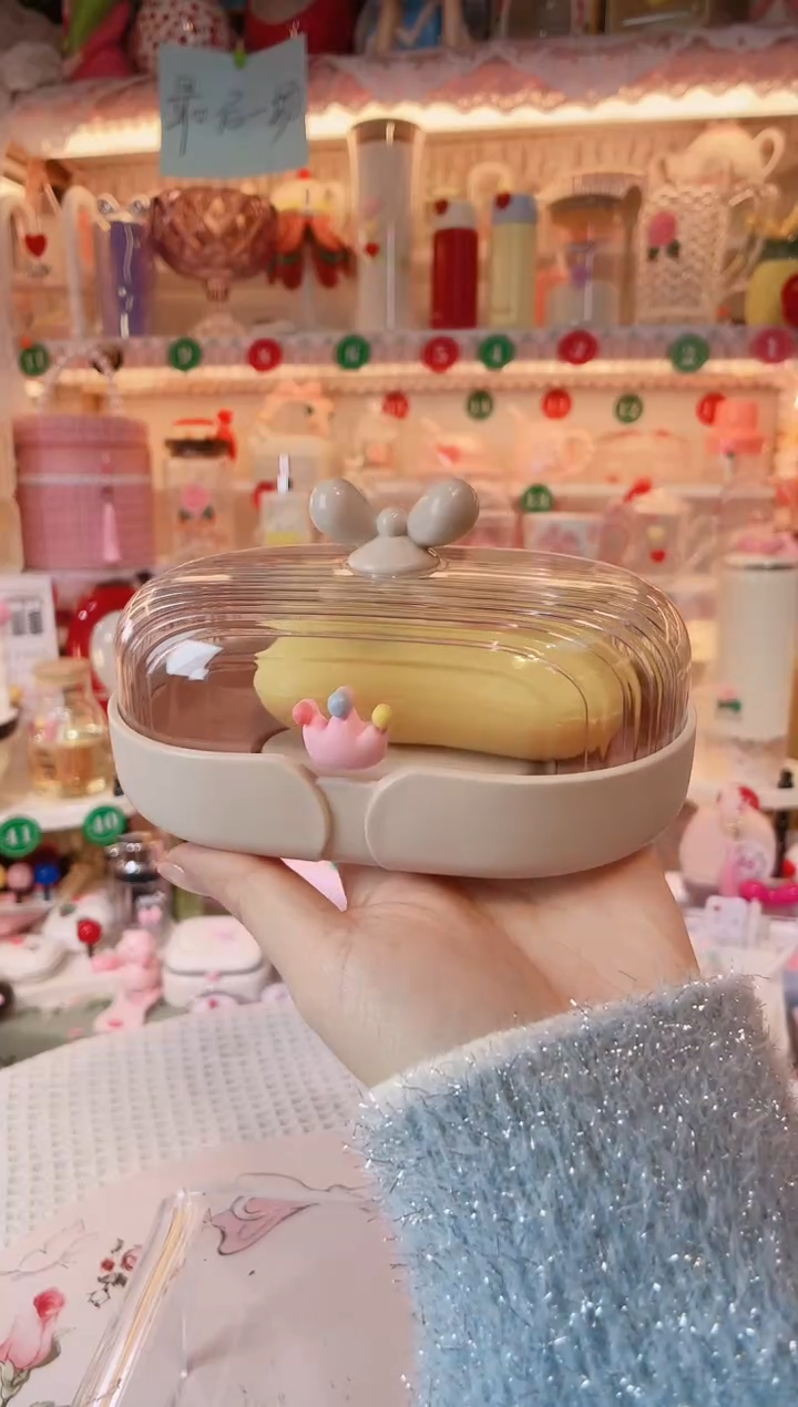 【闪购商品】摆件肥皂盒粉色开播福利，拍下明天发出