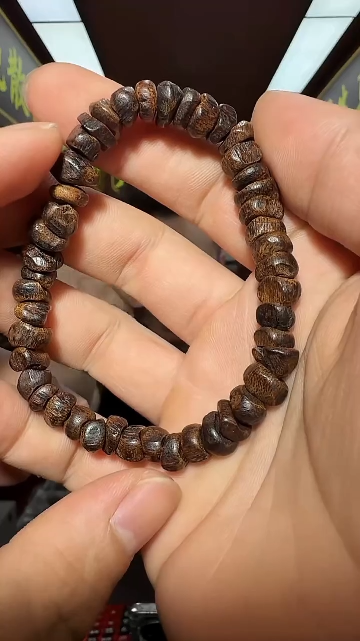 沉香手串25号单圈随行包头珠多样性发一