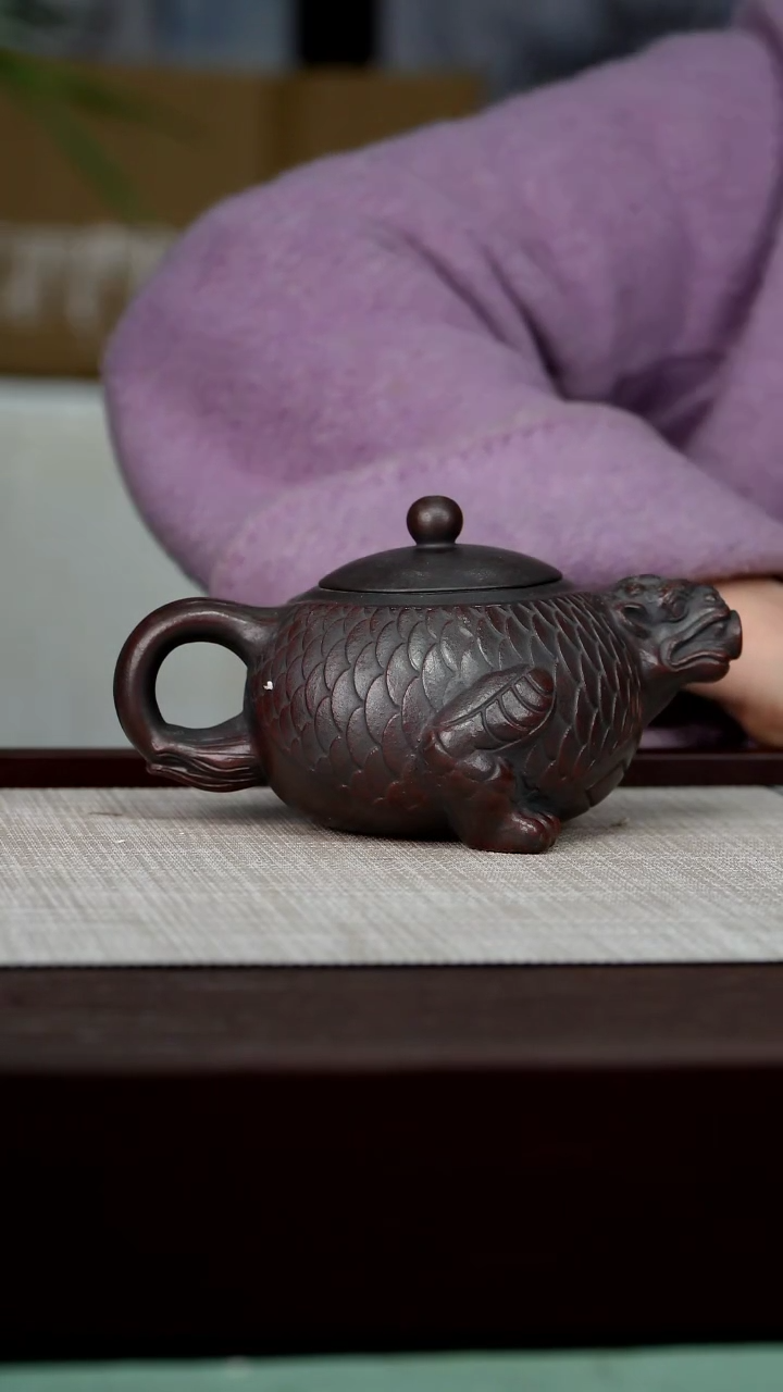 【闪购商品】宜兴原矿紫砂壶茶壶300C