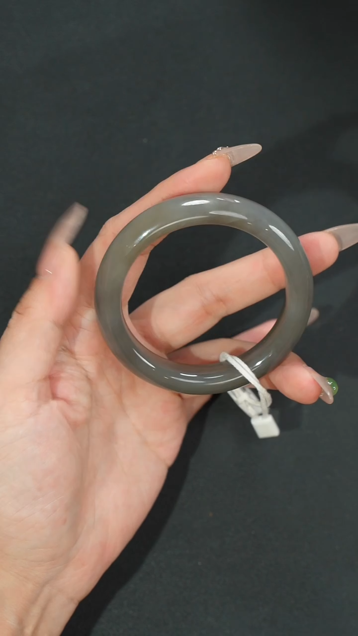 未镶嵌手镯和田玉A0036-56