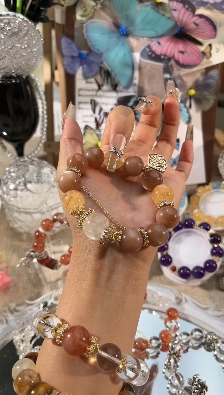 【闪购商品】水晶手链未镶嵌多样性发货颜色微差【拍两单】