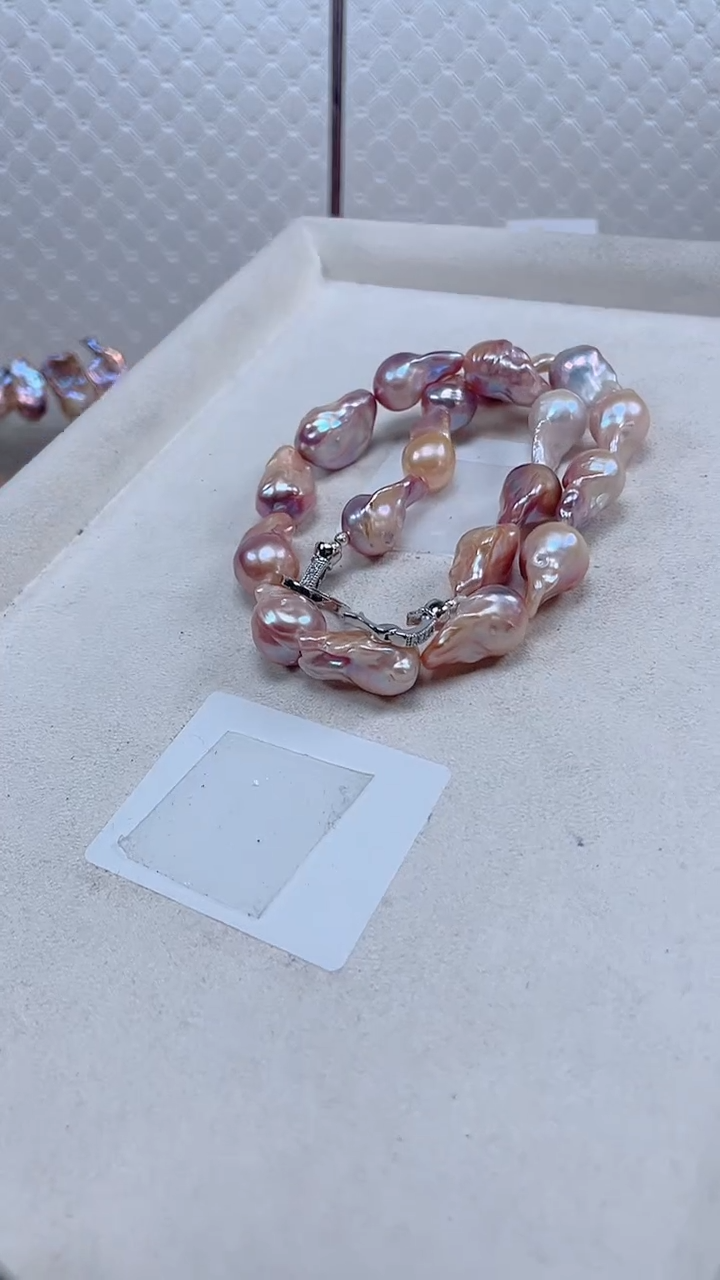 未镶嵌项链淡水珍珠【纯恬饰品】