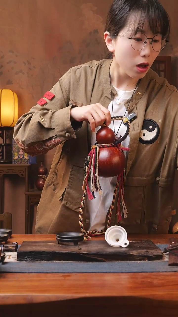 【闪购商品】165A号精品大漆葫芦防腐防渗装水茶酒