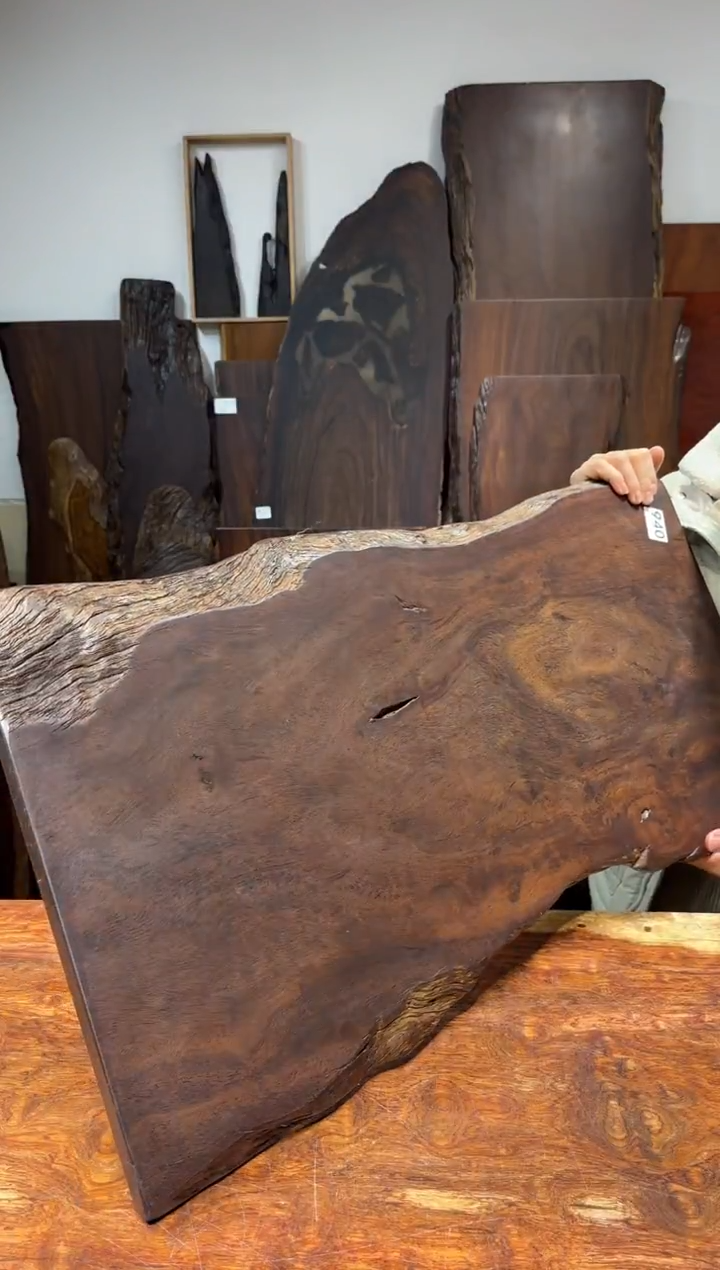 风车木（黑檀木）尺寸80*40*2.2编号940