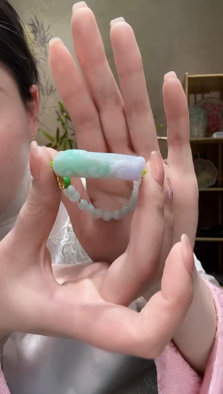 【闪购商品】翡翠颈饰未镶嵌手牌