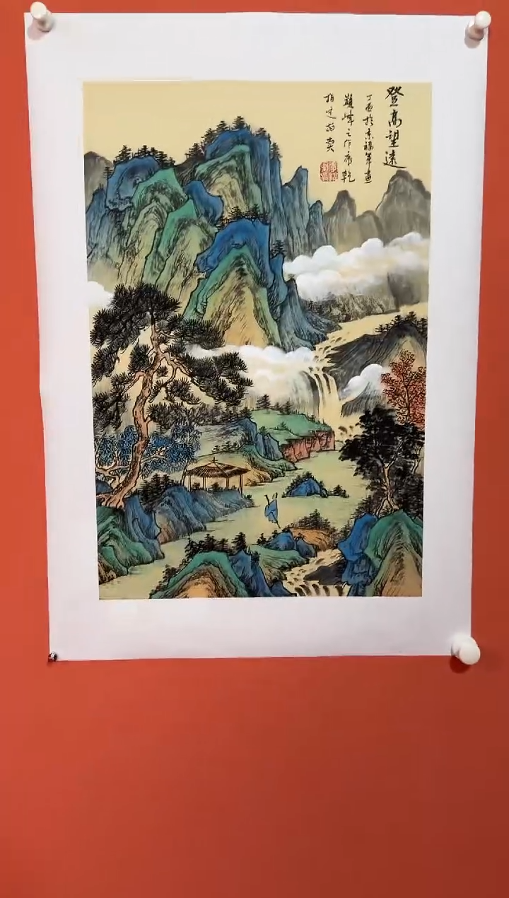 国画李福军国际巡展作品612-7