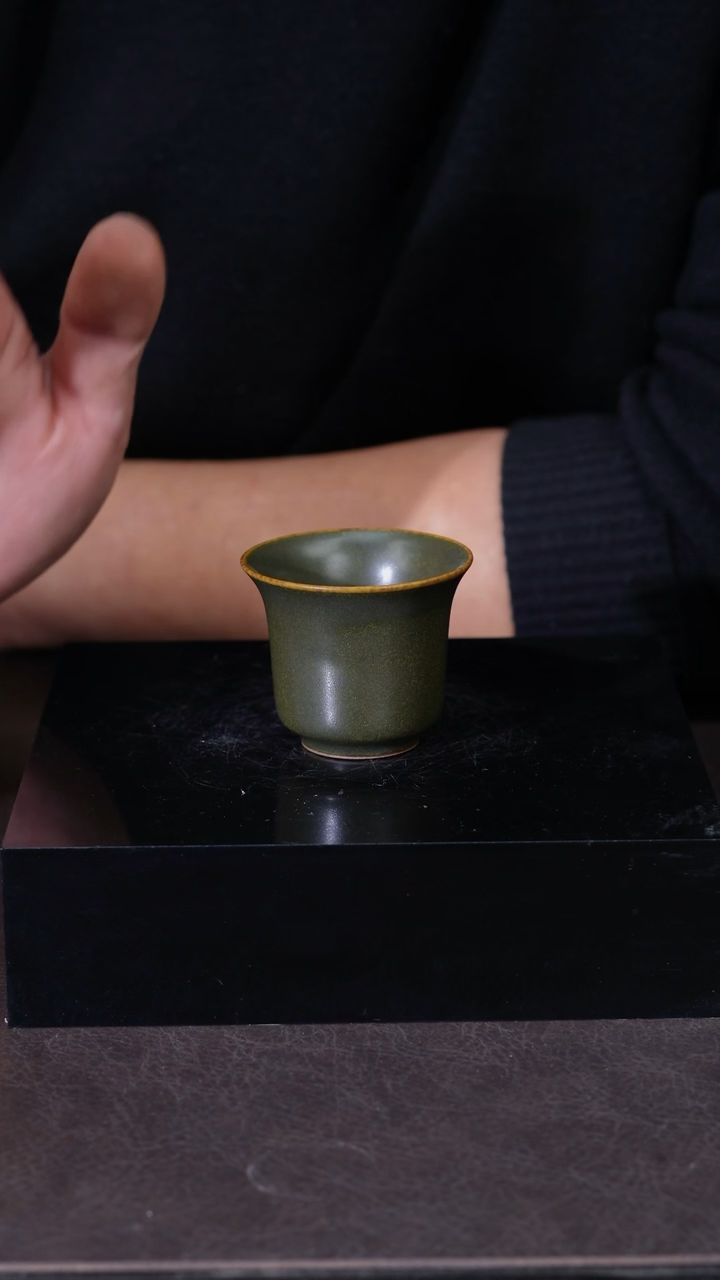 【闪购商品】其他茶叶末撇口小客杯