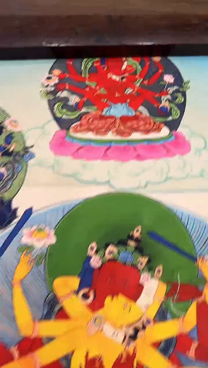 卷轴画唐卡TK16104