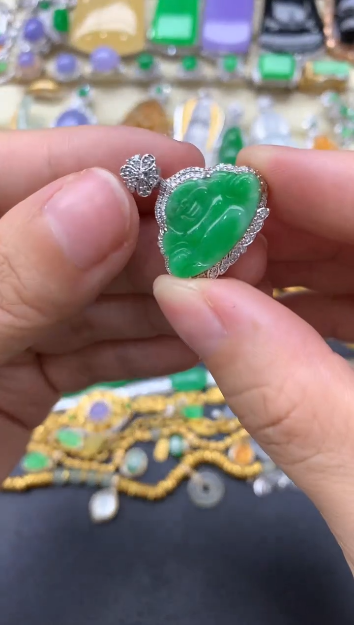 【闪购商品】翡翠颈饰未镶嵌503-中国好珍宝